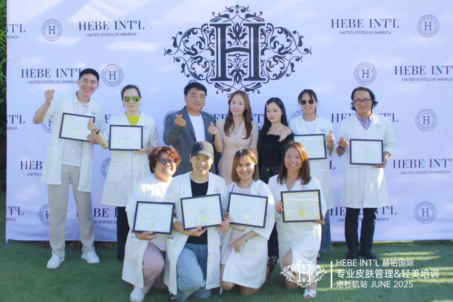 HEBE 로스앤젤레스 첫 교육 과정 졸업 축하 행사 · 현장 사진 4