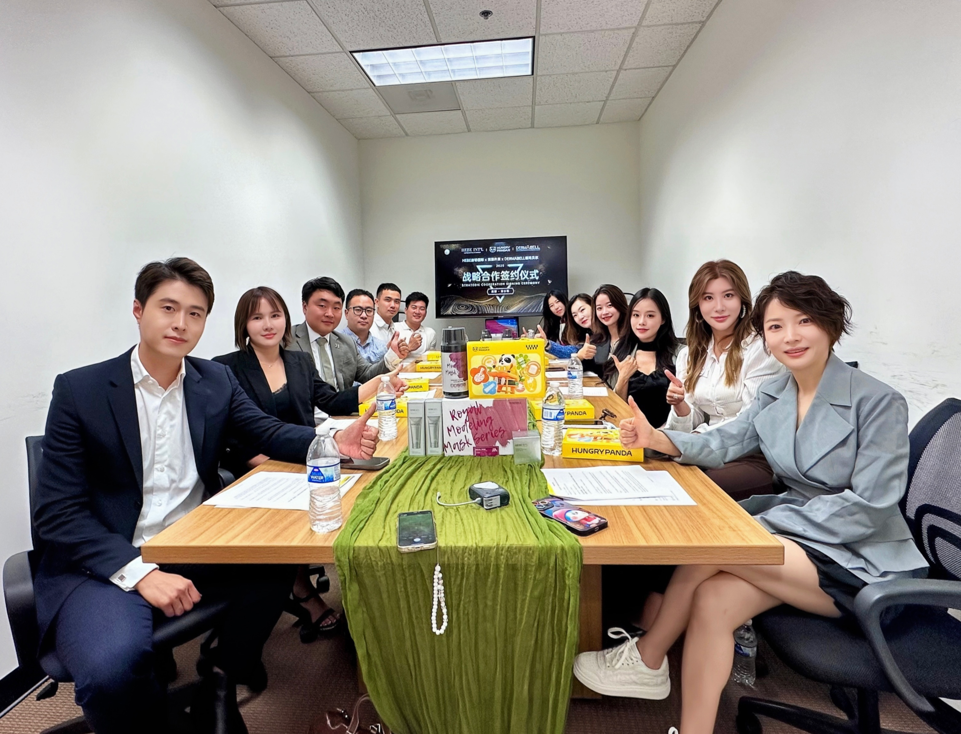 Dermabell·HEBE, HungryPanda와 글로벌 전략적 파트너십 체결 · 현장 사진 3