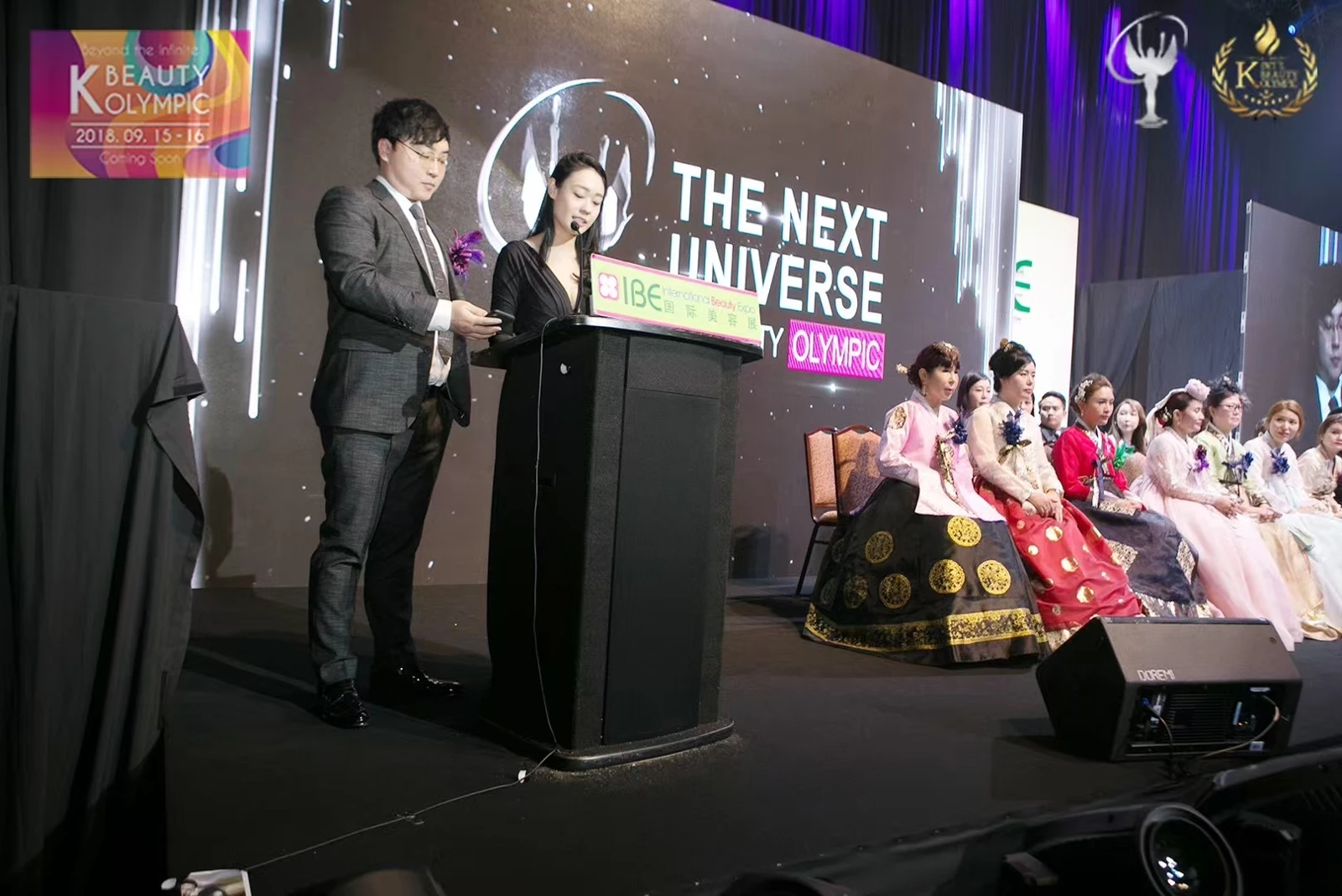 HEBE at an international beauty competition